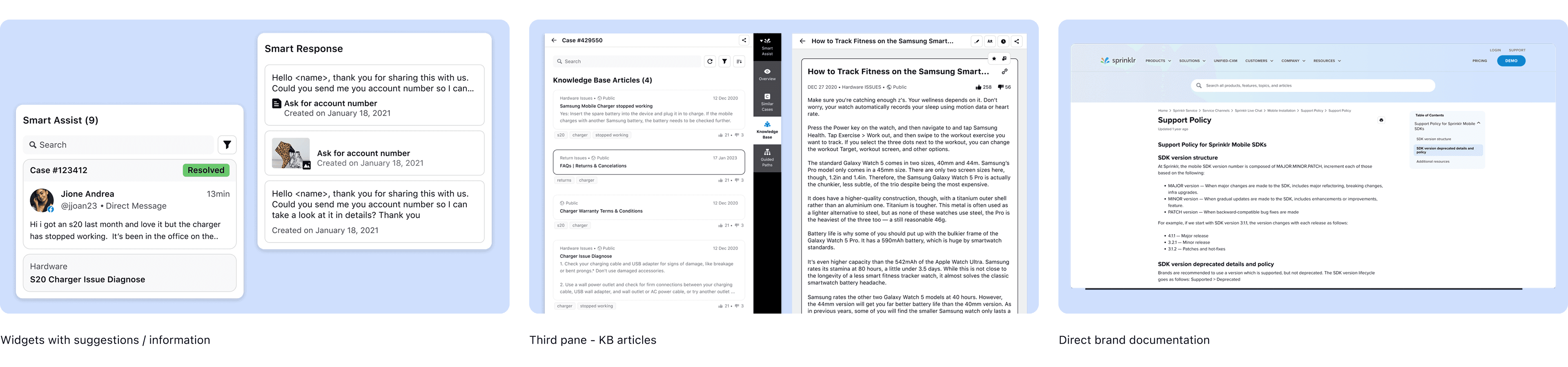 Customer service agents are overwhelmed by scattered information