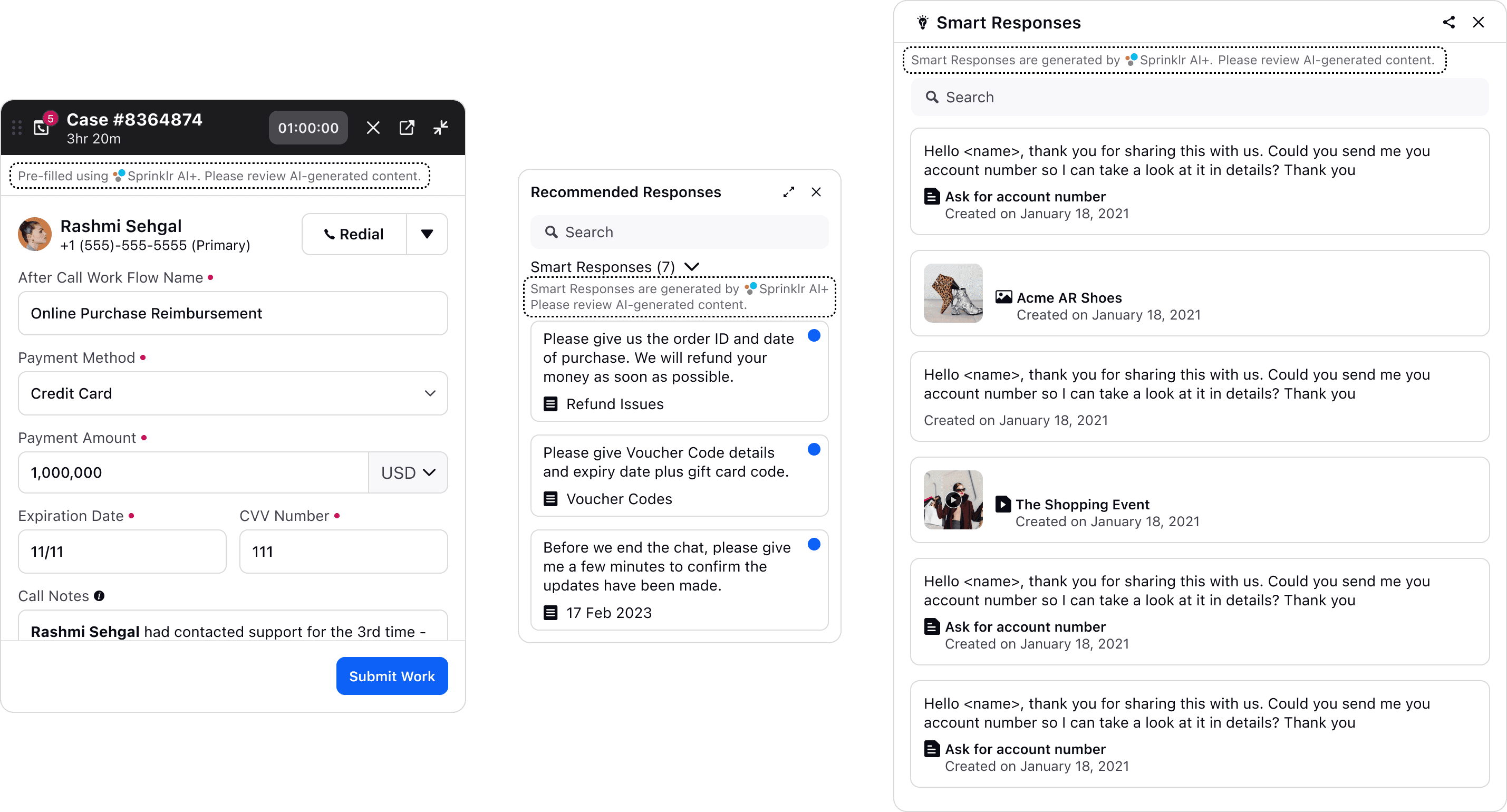 Disclaimer placement across AI touchpoints